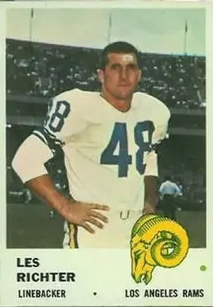 1961 Fleer #106 Les Richter