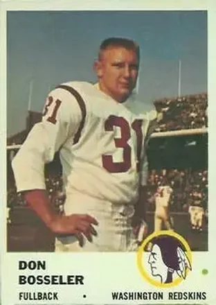 1961 Fleer #109 Don Bosseler