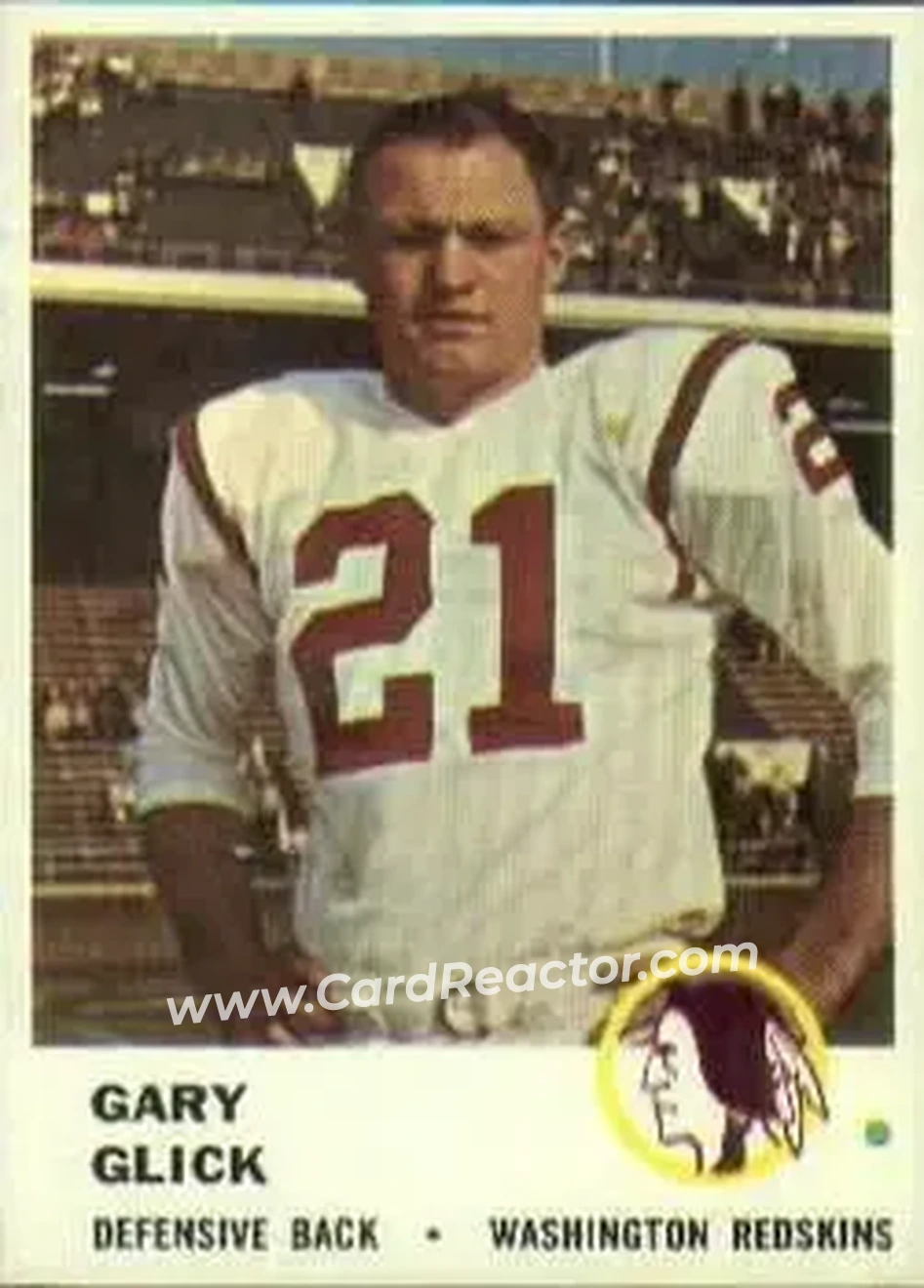 Front of Gary Glick