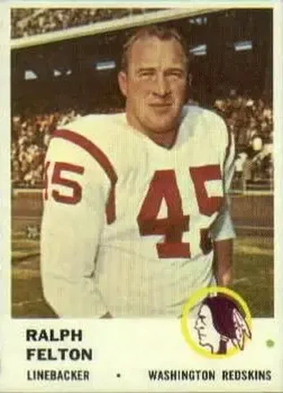 1961 Fleer #115 Ralph Felton
