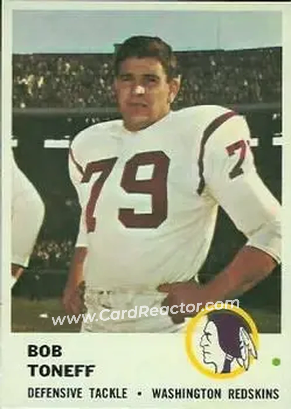 Front of Bob Toneff