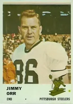1961 Fleer #120 Jimmy Orr