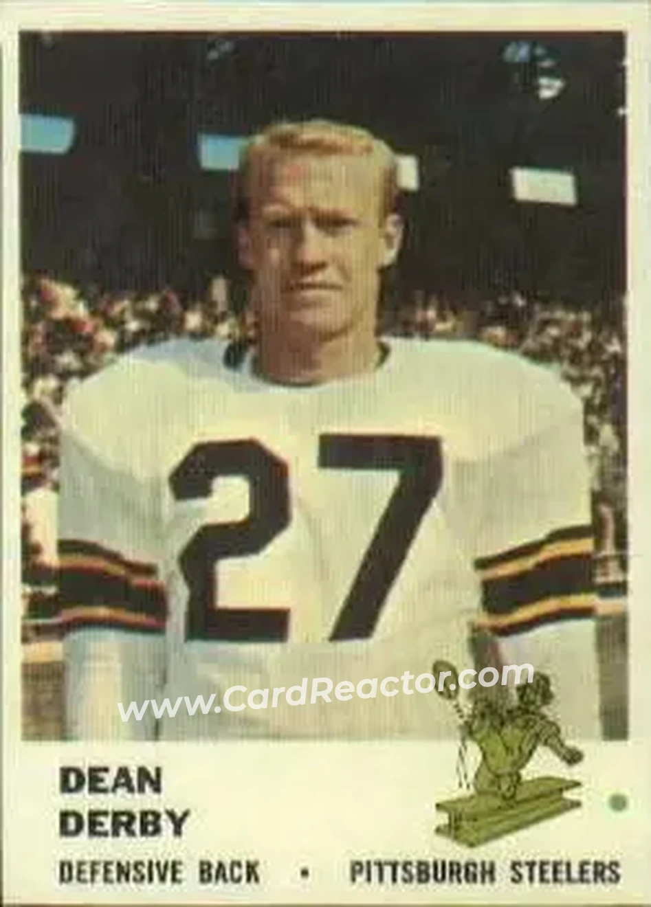 Front of Dean Derby