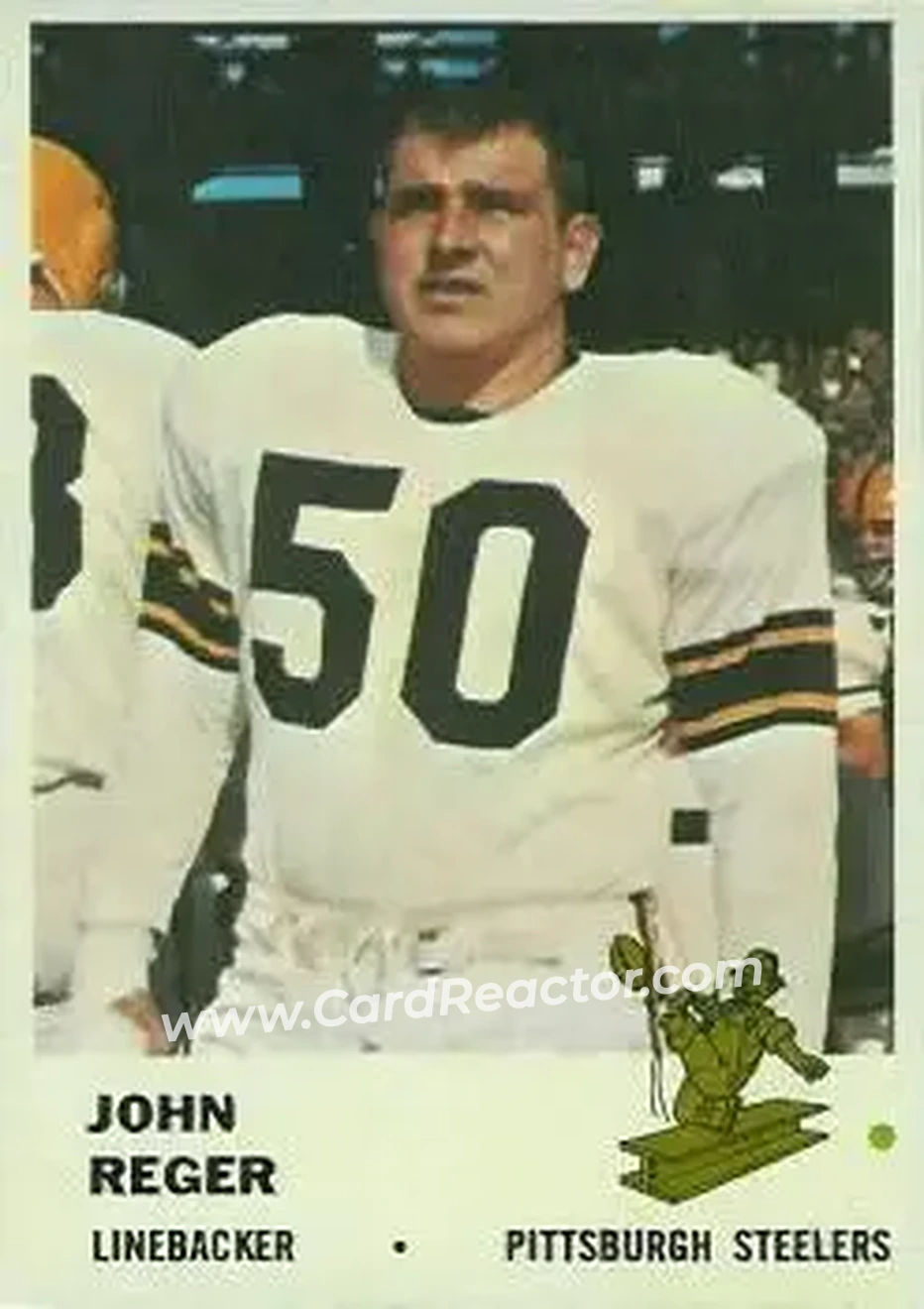 Front of John Reger