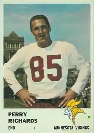 1961 Fleer #130 Perry Richards