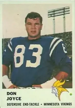 1961 Fleer #132 Don Joyce