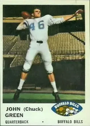1961 Fleer #133 John (Chuck) Green