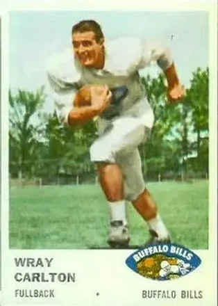 1961 Fleer #134 Wray Carlton