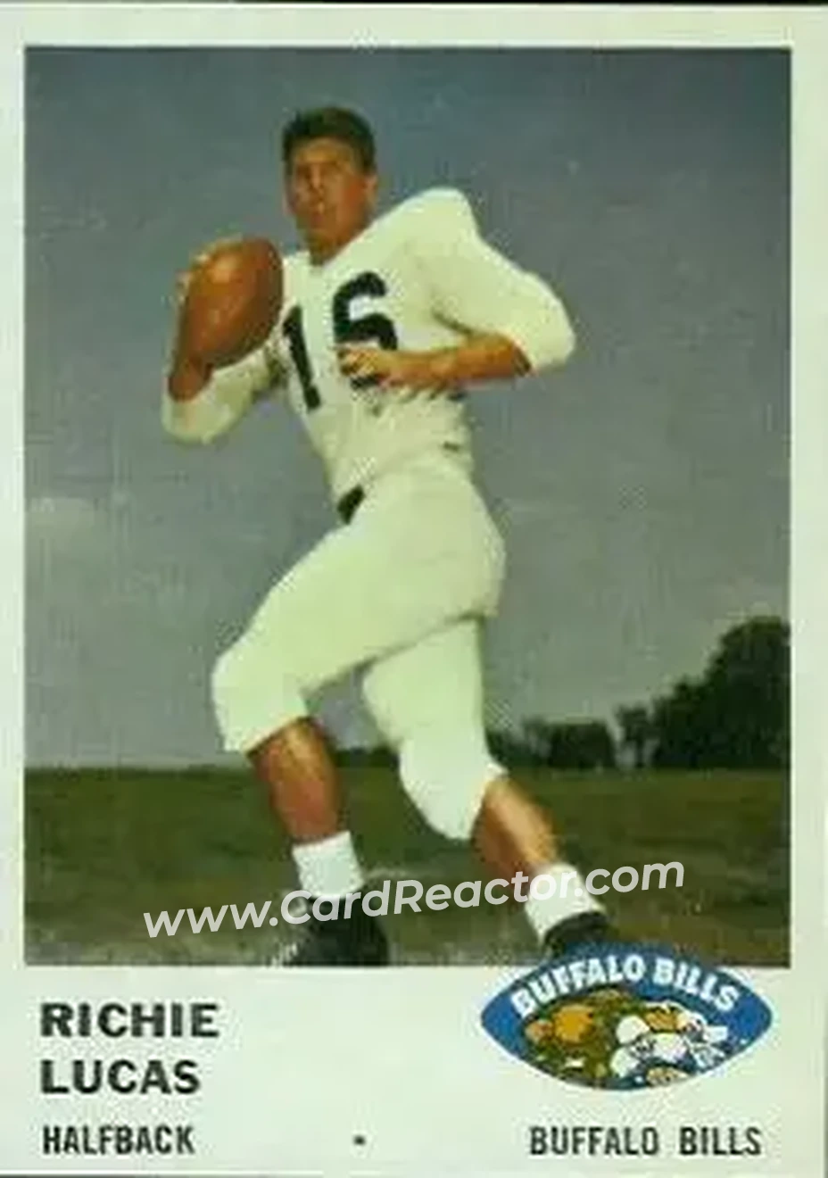 Front of Richie Lucas