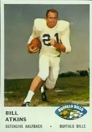 1961 Fleer #141 Bill Atkins