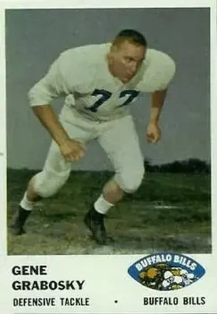 1961 Fleer #143 Gene Grabosky