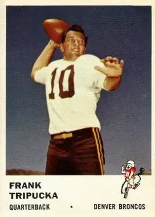 1961 Fleer #144 Frank Tripucka