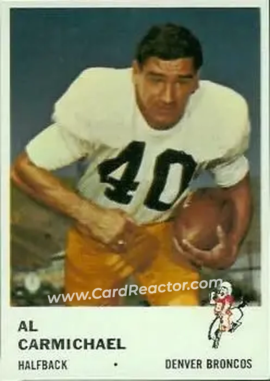 Front of Al Carmichael