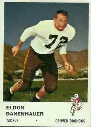 1961 Fleer #148 Eldon Danenhauer