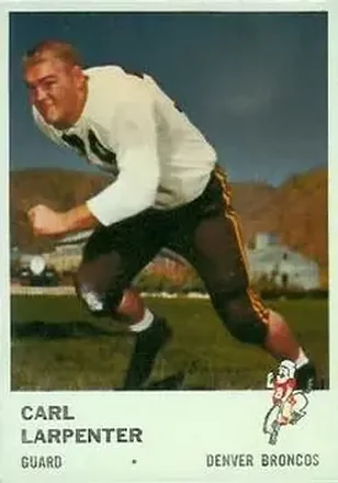 1961 Fleer #150 Carl Larpenter