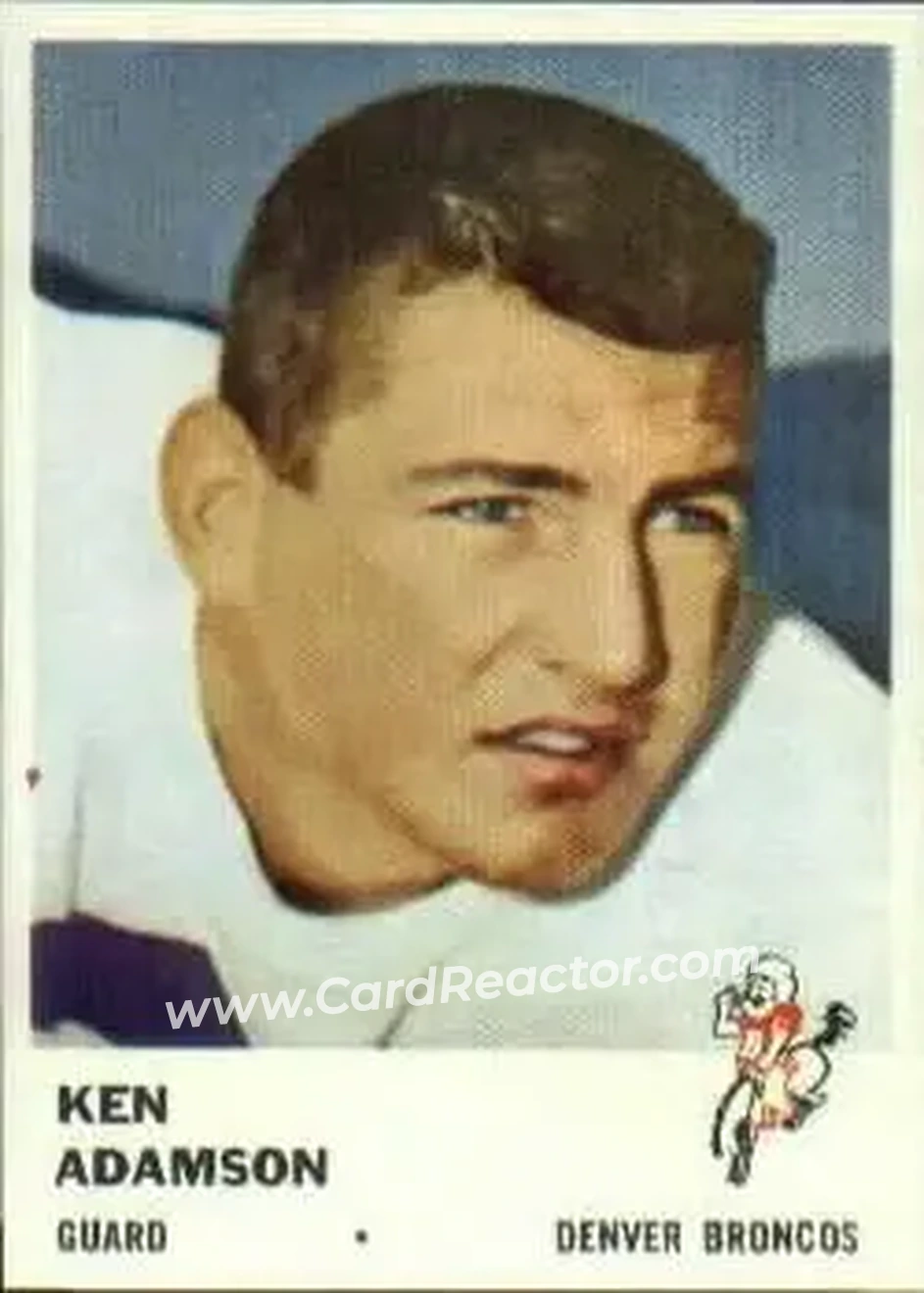Front of Ken Adamson