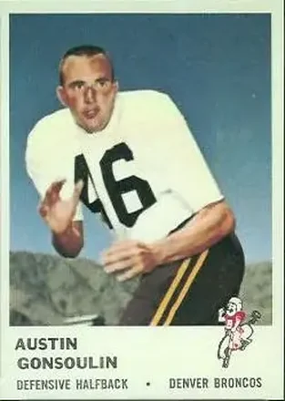 1961 Fleer #152 Austin Gonsoulin