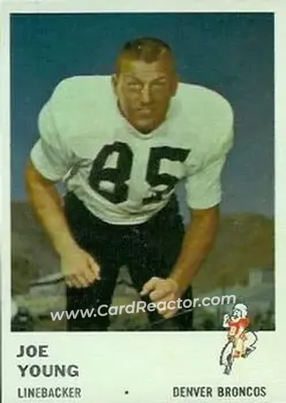 Front of Joe Young