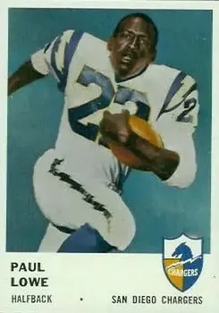 1961 Fleer #157 Paul Lowe