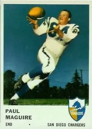 1961 Fleer #160 Paul Maguire