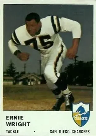 1961 Fleer #161 Ernie Wright