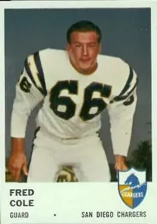 1961 Fleer #163 Fred Cole