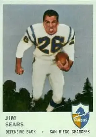 1961 Fleer #164 Jim Sears