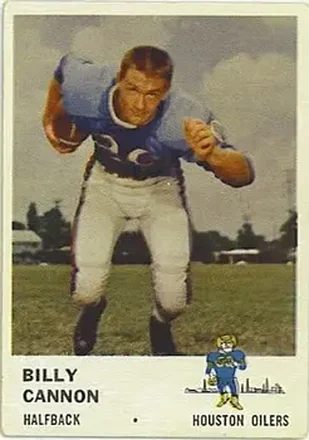 1961 Fleer #171 Billy Cannon