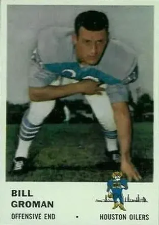1961 Fleer #172 Bill Groman