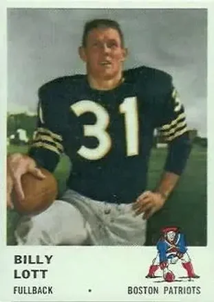 1961 Fleer #178 Billy Lott