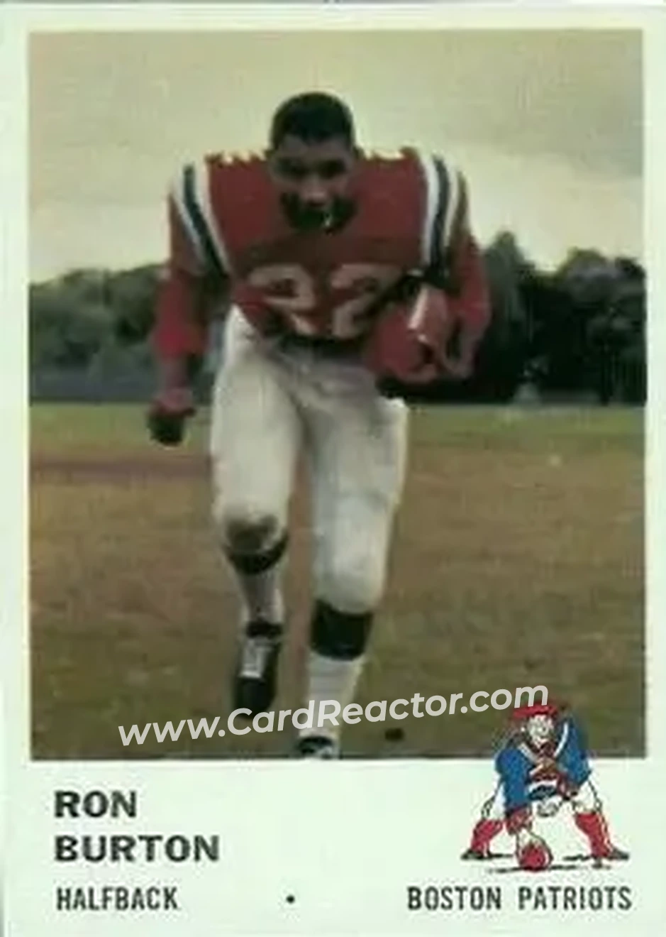 Front of Ron Burton