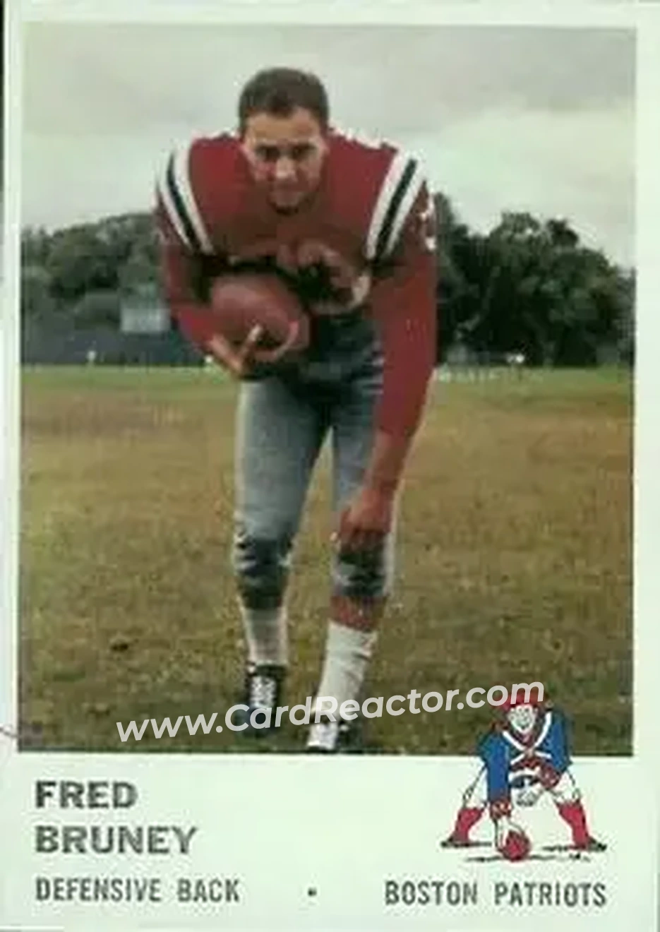 1961 Fleer #183 Fred Bruney