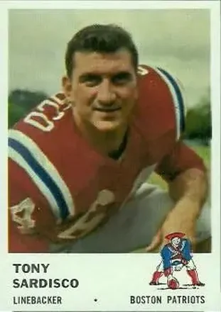 1961 Fleer #185 Tony Sardisco