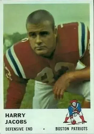 1961 Fleer #186 Harry Jacobs