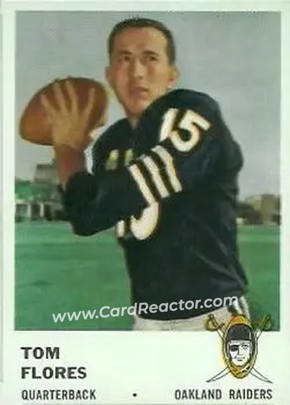 Front of Tom Flores