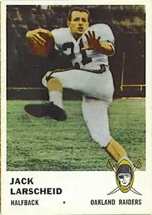1961 Fleer #189 Jack Larscheid