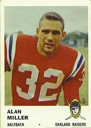 1961 Fleer #191 Alan Miller