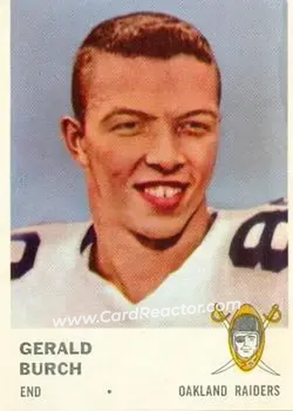 Front of Gerald Burch