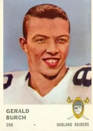 1961 Fleer #193 Gerald Burch