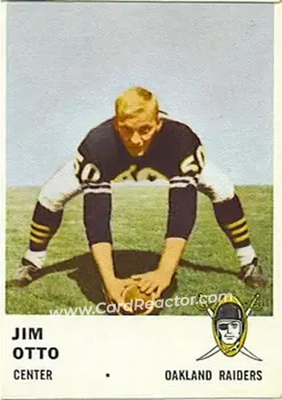 Front of Jim Otto