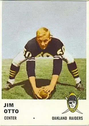 1961 Fleer #197 Jim Otto