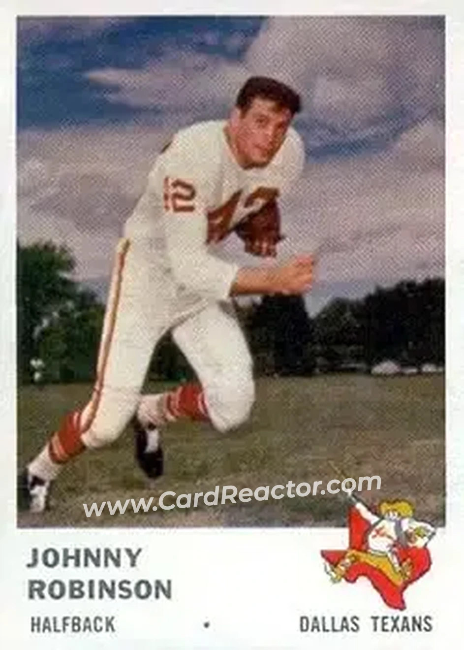 Front of Johnny Robinson