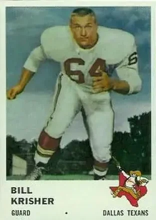 1961 Fleer #205 Bill Krisher