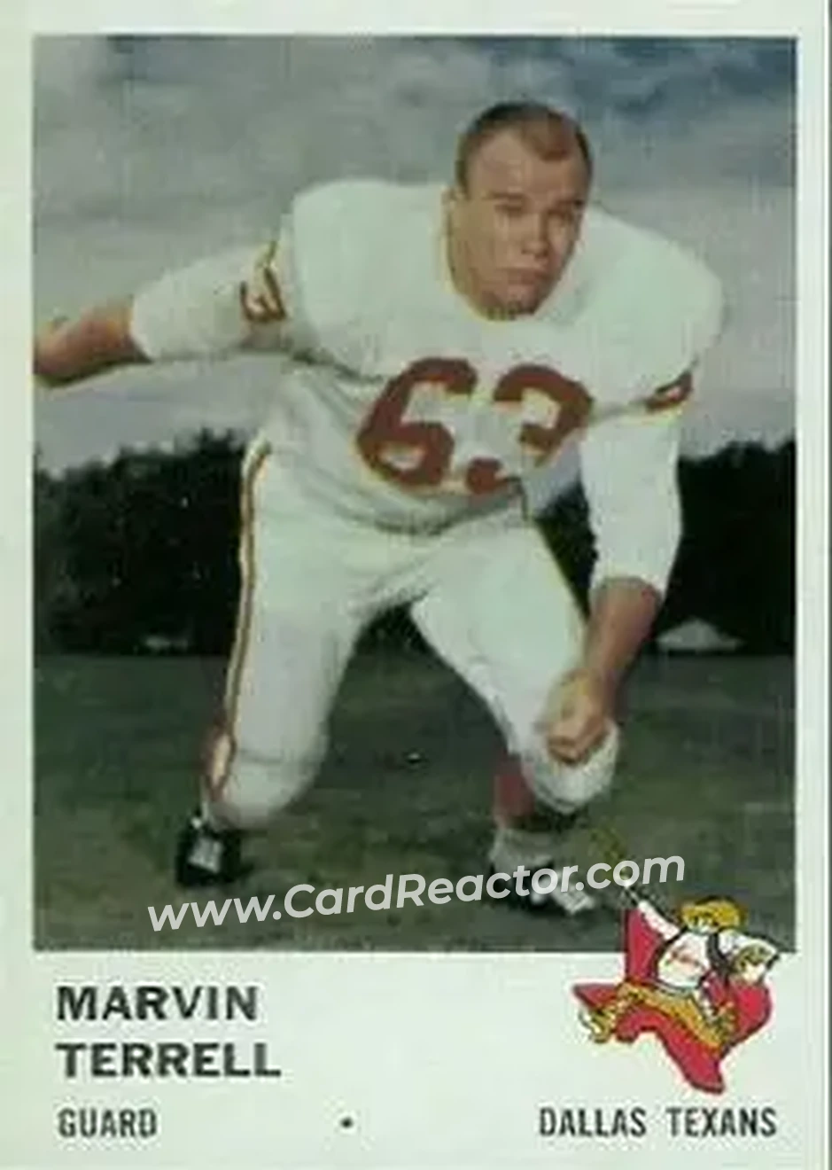 Front of Marvin Terrell
