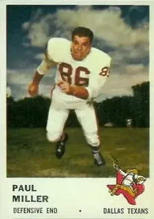 1961 Fleer #209 Paul Miller