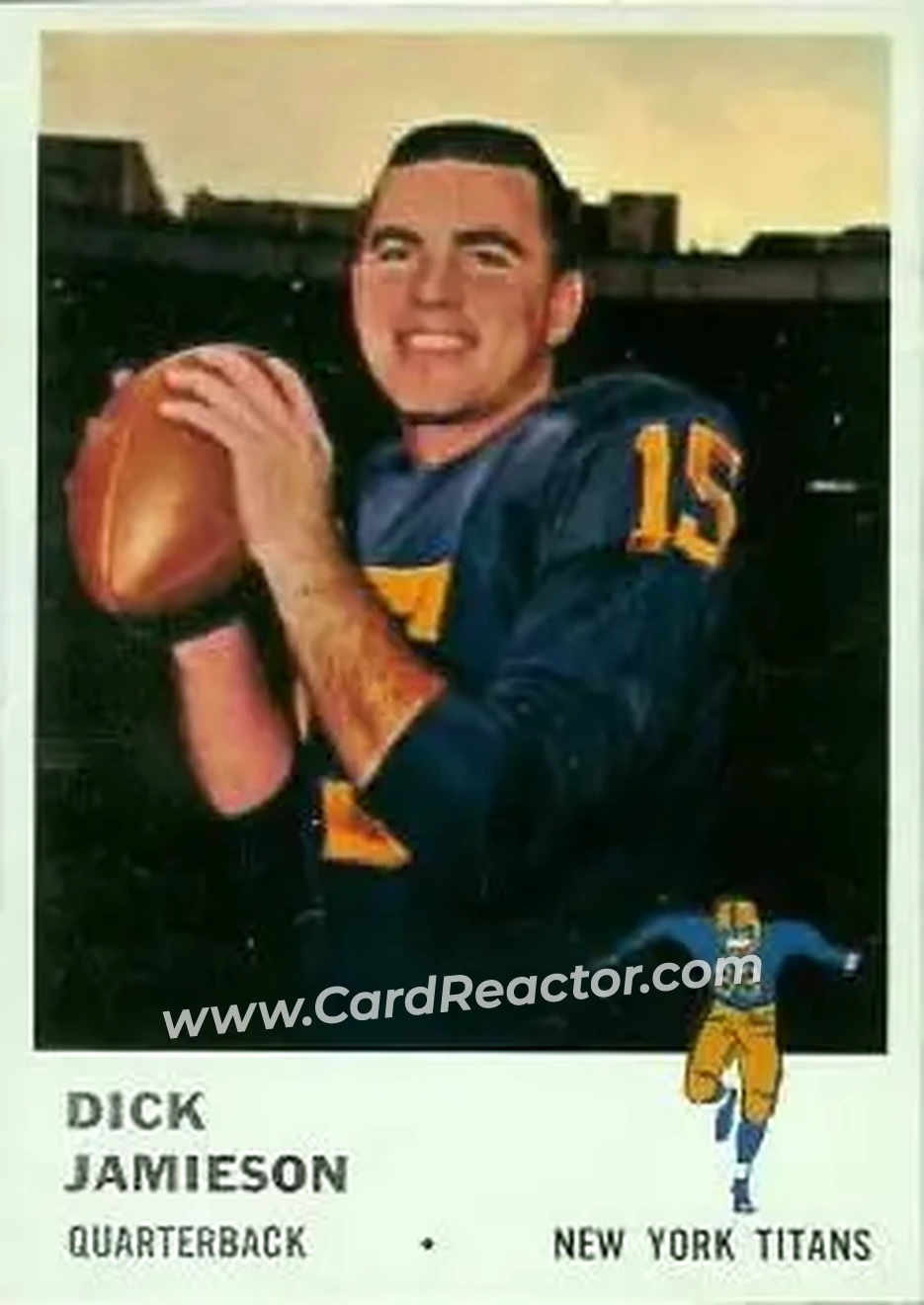 Front of Dick Jamieson