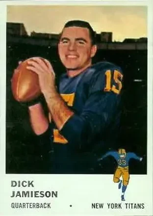 1961 Fleer #211 Dick Jamieson