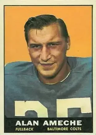 1961 Topps #3 Alan Ameche