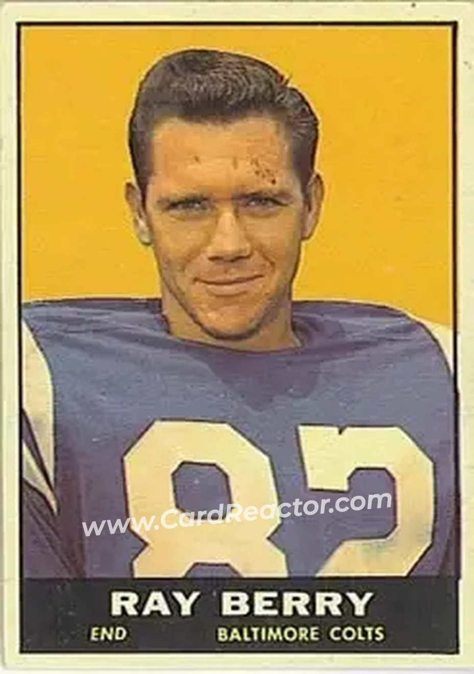 Front of Raymond Berry