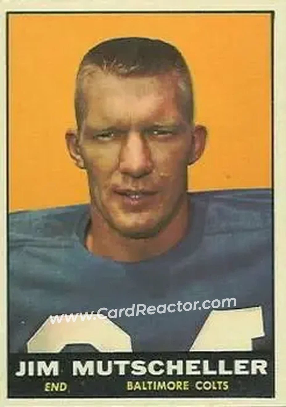 Front of Jim Mutscheller